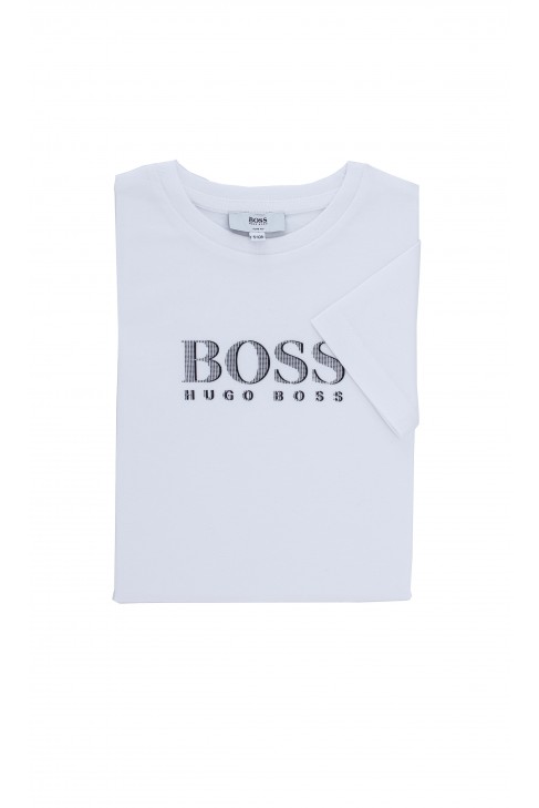 T-shirt biały, Hugo Boss T-shirt biały, Hugo Boss