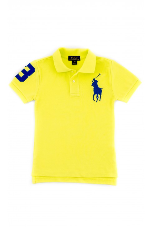 Boy’s yellow neon polo shirt, Polo Ralph Lauren Boy’s yellow neon polo shirt, Polo Ralph Lauren