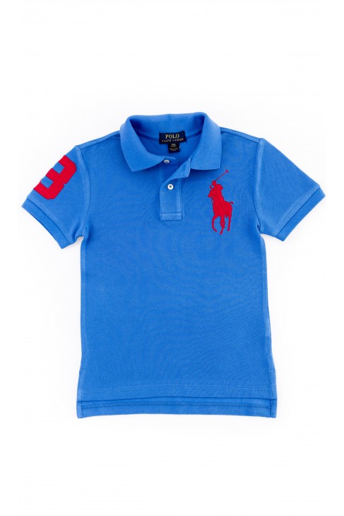 Boy's dark blue polo shirt by Polo Ralph Lauren Boy's dark blue polo shirt by Polo Ralph Lauren