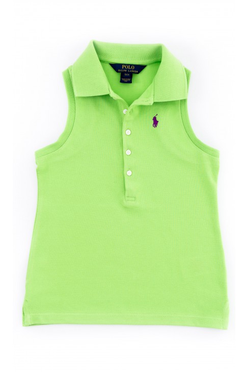 Zielona bluzka dziewczęca, Polo Ralph Lauren