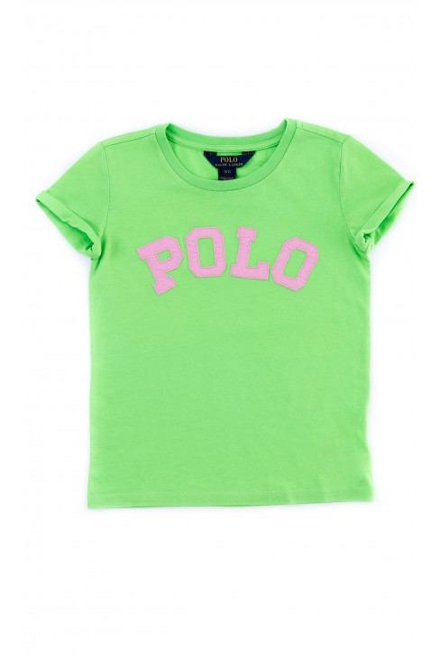 Green girl’s T-shirt, Polo Ralph Lauren Green girl’s T-shirt, Polo Ralph Lauren
