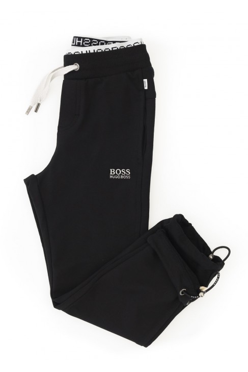 Boy's black sweatpants, Hugo Boss Boy's black sweatpants, Hugo Boss