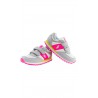 Buty sportowe dziewczęce szaro-różowe, Polo Ralph Lauren