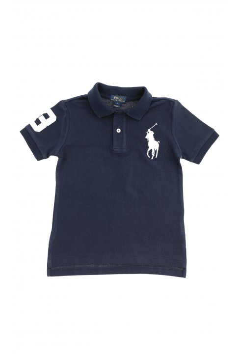 Granatowe polo chłopięce, Polo Ralph Lauren Granatowe polo chłopięce, Polo Ralph Lauren