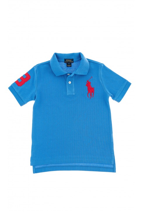 Niebieskie polo chłopięce, Polo Ralph Lauren Niebieskie polo chłopięce, Polo Ralph Lauren