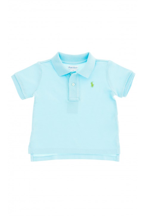 Turkusowe polo chłopięce, Polo Ralph Lauren Turkusowe polo chłopięce, Polo Ralph Lauren