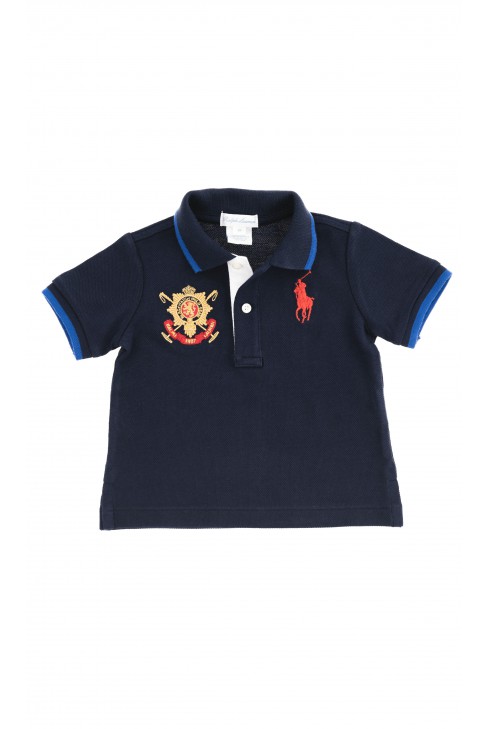 Granatowe polo chłopięce, Polo Ralph Lauren Granatowe polo chłopięce, Polo Ralph Lauren