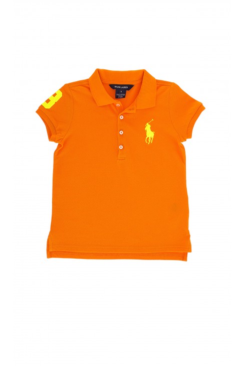 Polo orange pour fille, Polo Ralph Lauren