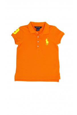 Polo orange pour fille, Polo Ralph Lauren