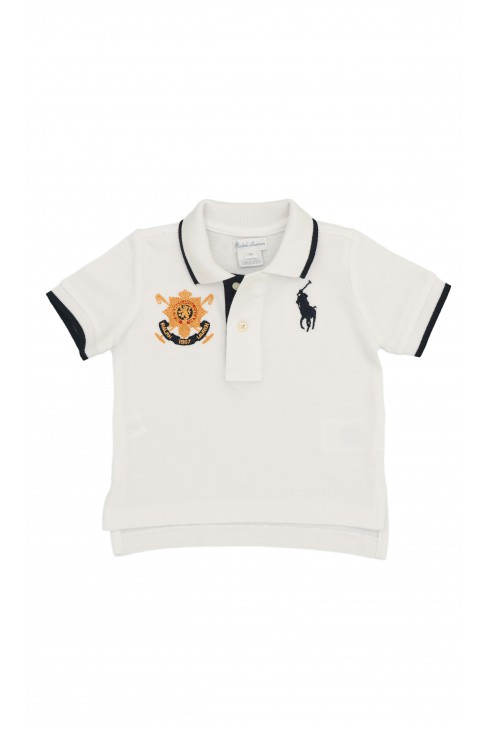Boy’s white polo shirt, Polo Ralph Lauren Boy’s white polo shirt, Polo Ralph Lauren