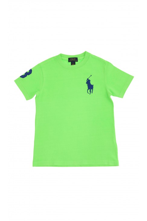 Limonkowy t-shirt, Polo Ralph Lauren Limonkowy t-shirt, Polo Ralph Lauren