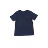 Granatowy t-shirt na krótki rękaw, Polo Ralph Lauren