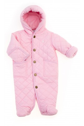 Combinaison rose clair pour bébé, Polo Ralph Lauren