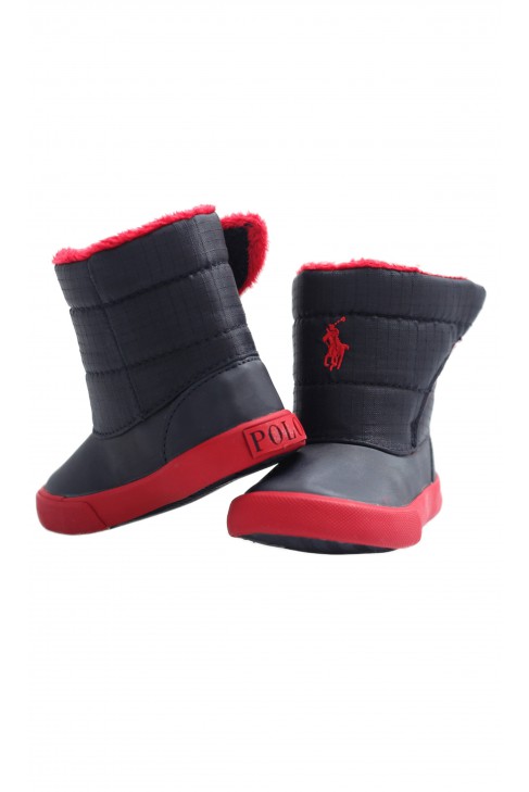 Śniegowce granatowo czerwone, Polo Ralph Lauren Śniegowce granatowo czerwone, Polo Ralph Lauren