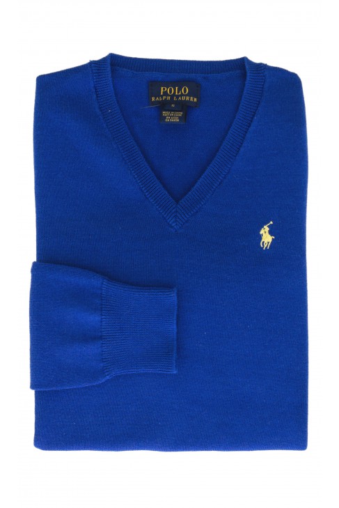 Szafirowy sweter, Polo Ralph Lauren Szafirowy sweter, Polo Ralph Lauren