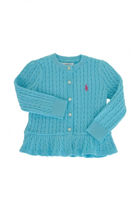 Turkusowy sweterek, Polo Ralph Lauren