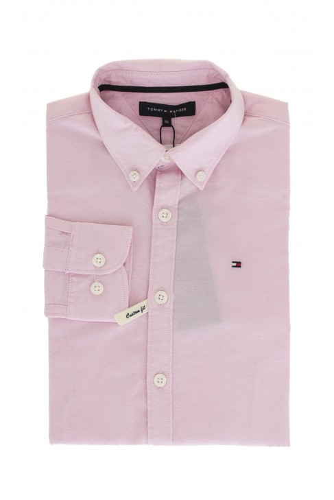 Różowa koszula, Tommy Hilfiger Różowa koszula, Tommy Hilfiger