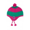 Różowo-zielona czapka dziewczęca, Polo Ralph Lauren