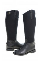 Bottes fille style cavalières noires, Polo Ralph Lauren