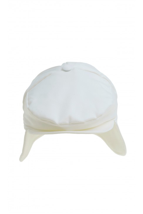 Chapeau blanc chapka pour garçon, Colorichiari