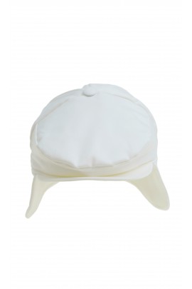 Chapeau blanc chapka pour garçon, Colorichiari