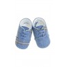Bottines bébé, à carreaux bleu marine gris, Colorichiari