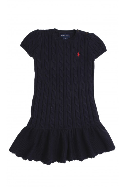 Robe tricot bleu marine, Polo Ralph Lauren