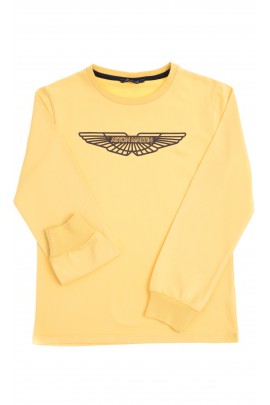  Tee-shirt jaune pour garçon, Aston Martin