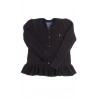 Czarny sweter rozpinany, Polo Ralph Lauren
