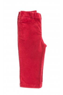 Pantalon rouge en velours côtelé, Polo Ralph Lauren