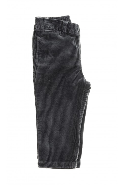 Pantalon en velours côtelé gris graphite, Polo Ralph Lauren