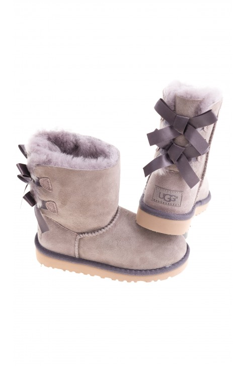 Bottes BAILEY BOW marron gris clair, UGG Australie