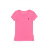 Różowy t-shirt dziewczęcy, Polo Ralph Lauren