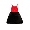 Czerwono czarna sukienka, Polo Ralph Lauren