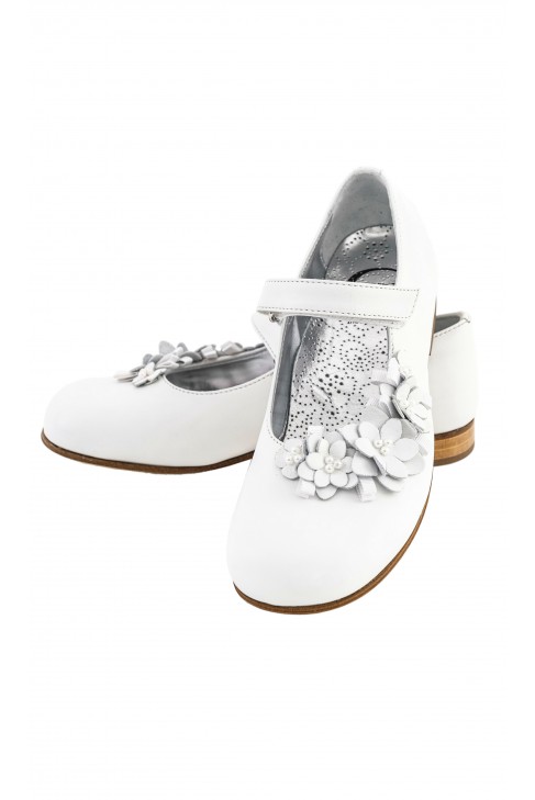 Białe pantofle dziewczęce, Gallucci