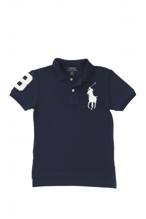 Granatowe polo chłopięce, Polo Ralph Lauren Granatowe polo chłopięce, Polo Ralph Lauren