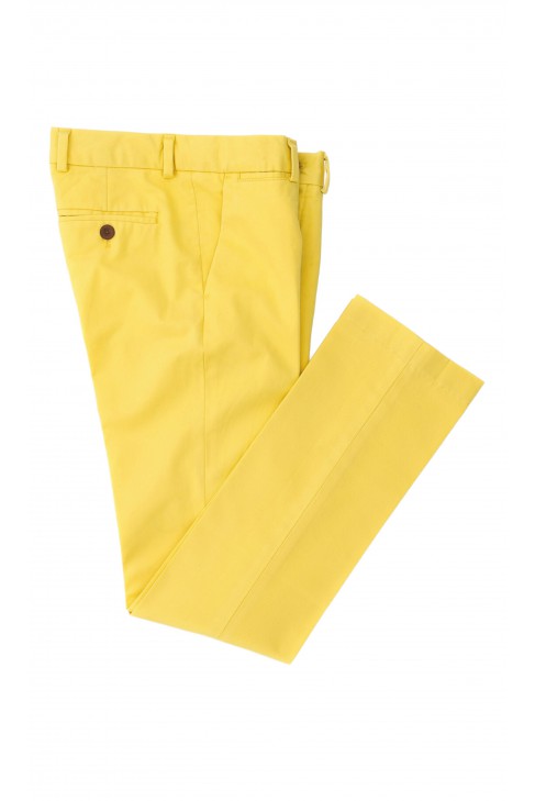Żółte spodnie super slim, Polo Ralph Lauren