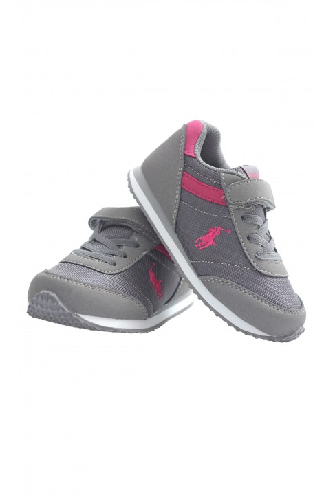 Grey-and-pink sports shoes, Polo Ralph Lauren Grey-and-pink sports shoes, Polo Ralph Lauren