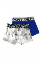 Niebieskie i szare bokserki, DKNY