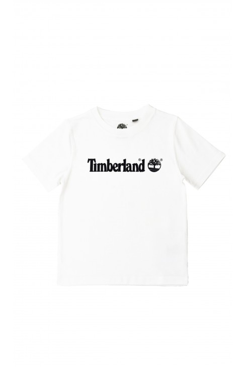 Biały t-shirt z krótkim rękawem, Timberland Biały t-shirt z krótkim rękawem, Timberland