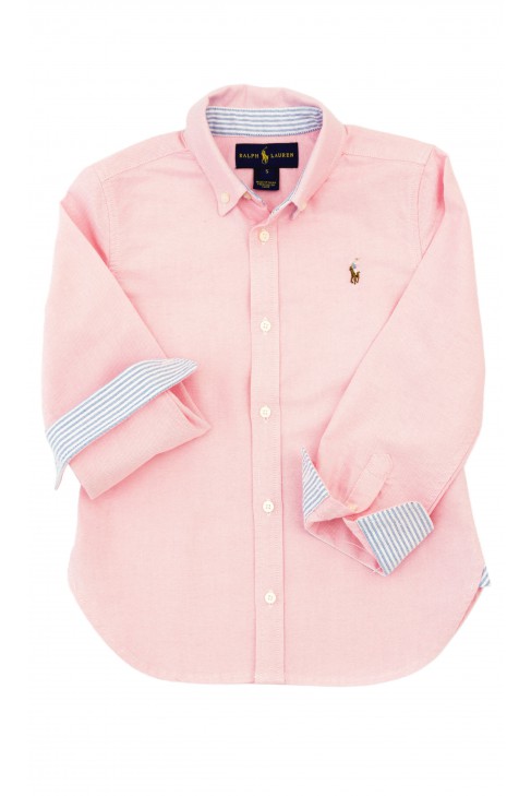Koszula różowa dziewczęca, Polo Ralph Lauren Koszula różowa dziewczęca, Polo Ralph Lauren