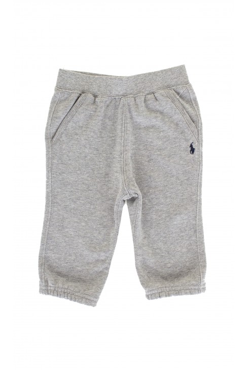 Szare Spodnie dresowe Ralph Lauren