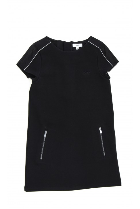 Black knitted-fabric dress, Hugo Boss Black knitted-fabric dress, Hugo Boss