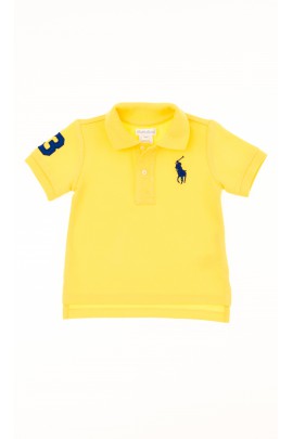 Polo jaune pour garçon, Polo Ralph Lauren