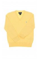 Żółty sweter chłopięcy, Polo Ralph Lauren