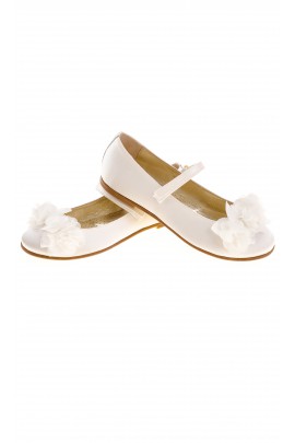 Chaussures blanches pour fille, Monnalisa