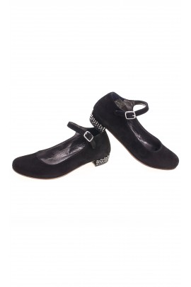 Chaussures noires pour fille, Gallucci