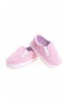Chaussures roses et blanches pour bébé, Polo Ralph Lauren