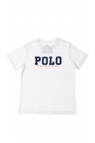 Biały t-shirt z krótkim rękawem, Polo Ralph Lauren