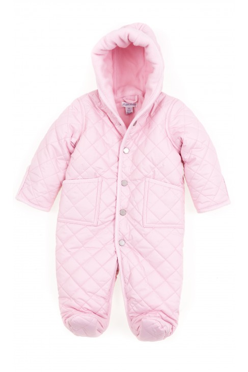 Różowy kombinezon niemowlęcy, Polo Ralph Lauren Różowy kombinezon niemowlęcy, Polo Ralph Lauren